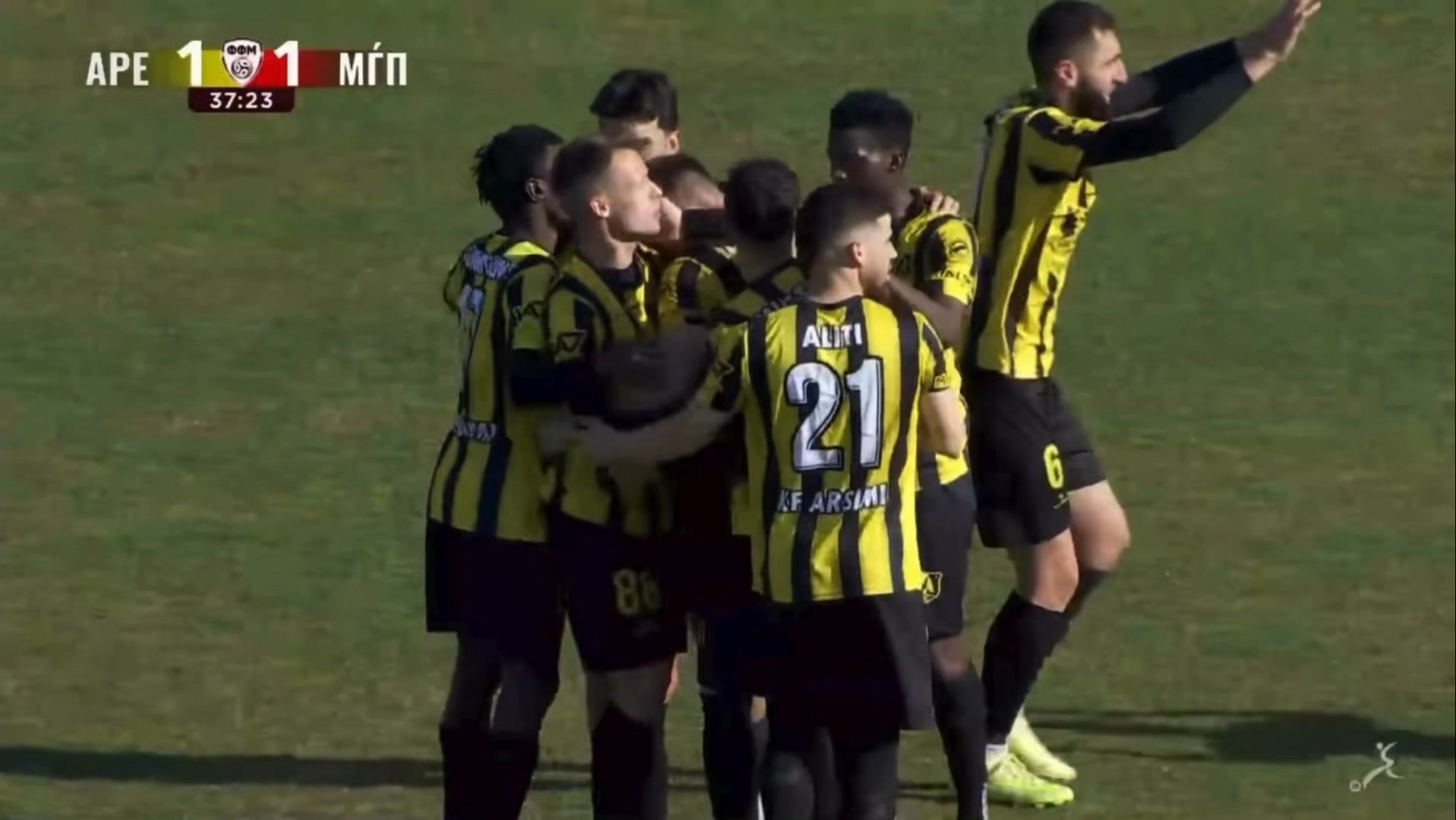 KF Arsimi barazon ndaj Makedonija GP